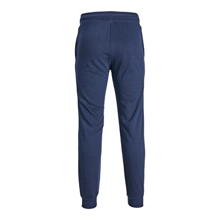 Jack&Jones Büyük Beden Lastikli Paça Lacivert Erkek Eşofman Altı 12236953