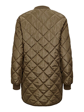 ONLNEWJESSICA QUILTED JACKET CC OTW Kadın Kahverengi Mont - 15295402
