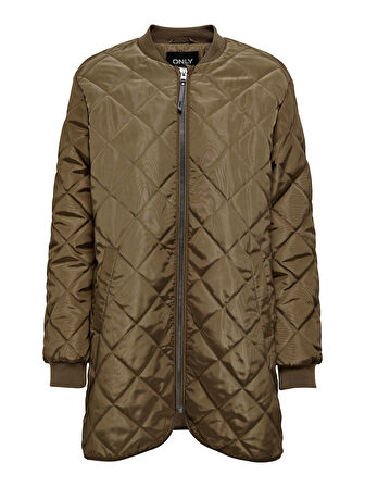 ONLNEWJESSICA QUILTED JACKET CC OTW Kadın Kahverengi Mont - 15295402