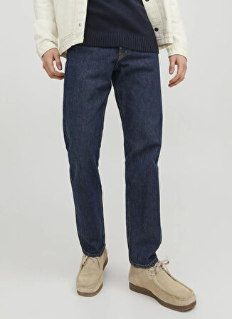 Jack & Jones Yüksek Bel Rahat Erkek Denim Pantolon 12237276_JJICHRIS JJORIGINAL AM 383