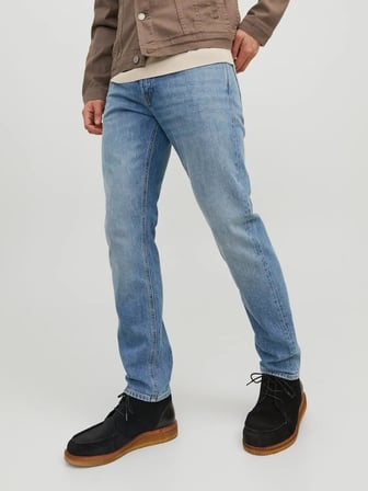 Jack Jones Mıke Tapered Fit Erkek Jean Pantolon 12237309