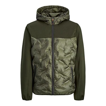 JACK&JONES JJEMULTI HEAT QUILTED JACKET NOOS HAKİ