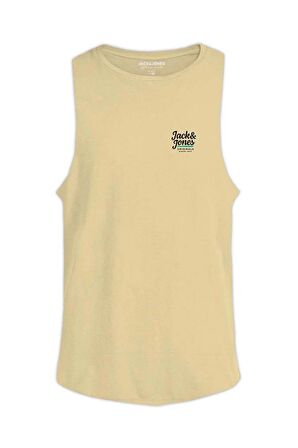 Jack & Jones Erkek Günlük  Baskılı Spor Günlük Atlet Tank Top - 12238111