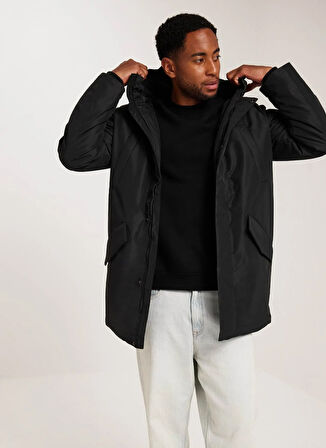 Only & Sons Siyah Erkek Kaban ONSCARL LIFE PARKA OTW NOOS