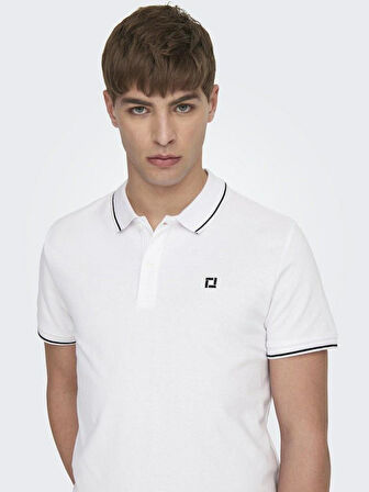 Only Sans Fletcher Polo Yaka Erkek Tişört 22024827
