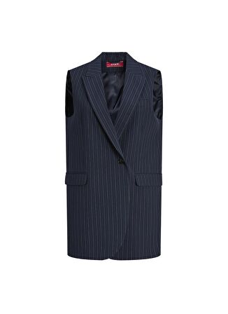 JJXX Lacivert Kadın Blazer JXMARY STRIPED SL BLAZER