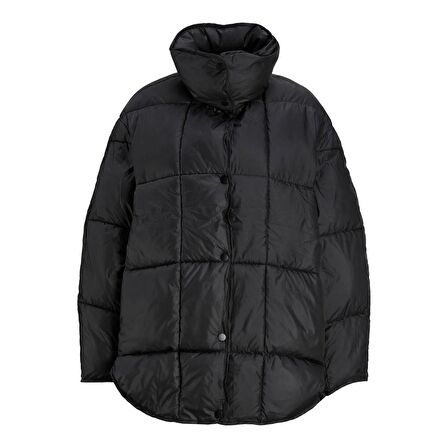 Jack & Jones 12237579 Jxcora Quilted Jacket Otw Sn Siyah