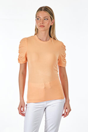 Only Truvakar Kol Turuncu Kadın T-Shirt 15289850