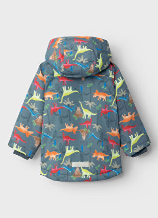 Name İt Mavi Erkek Çocuk  Mont NMMMAX JACKET HAPPY DINO