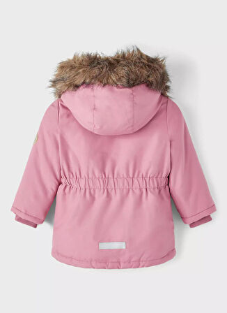 Name İt Pembe Kız Çocuk Mont NMFMARLIN PARKA JACKET PB