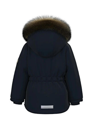 Name İt Siyah Kız Çocuk Mont NMFMARLIN PARKA JACKET PB