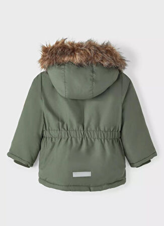 Name İt Haki Kız Çocuk Mont NMFMARLIN PARKA JACKET PB