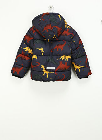 Name İt Lacivert Erkek Çocuk  Mont NMMMAY PUFFER JACKET AOP