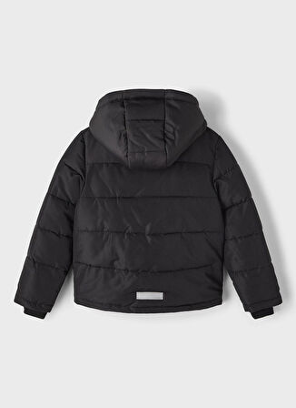 Name İt Siyah Erkek Çocuk  Mont NKMMANDER PUFFER JACKET