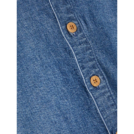 Erkek Çocuk Kot Mavi Gömlek 13216649