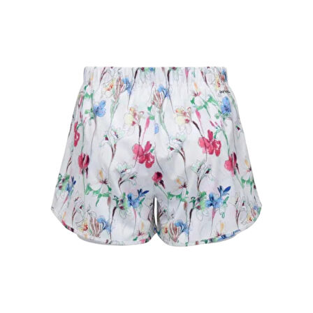 Kadın Çiçekli Astarlı Şort 15287721