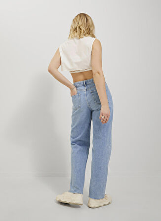 JJXX Normal Gömlek Yaka Beyaz Kadın Gömlek 12234997