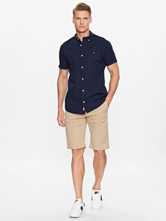 Erkek JPRBLUSUMMER SHIELD SHIRT S/S LN Gömlek-Lacivert | S
