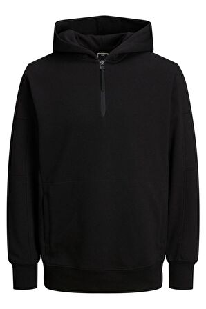 JACK&JONES JCOSHADE SWEAT HOOD SİYAH 12240224