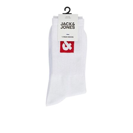 JACK&JONES JACDAN LOGO TENNIS SOCK KIRMIZI 