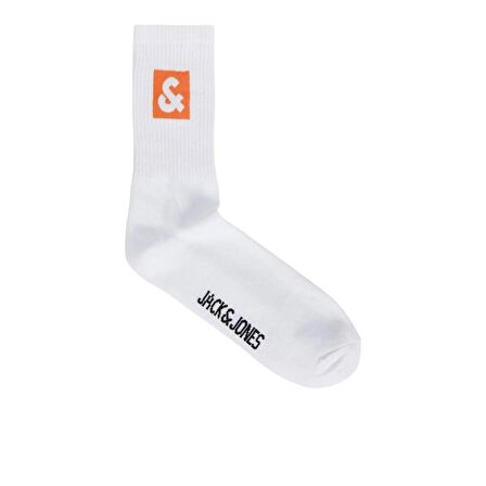 JACK&JONES JACDAN LOGO TENNIS SOCK TURUNCU