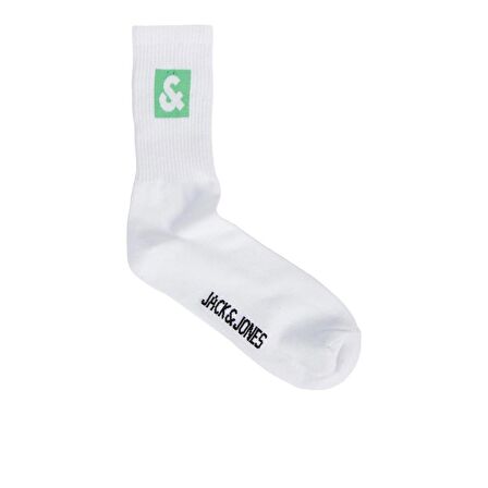 JACK&JONES JACDAN LOGO TENNIS SOCK YEŞİL