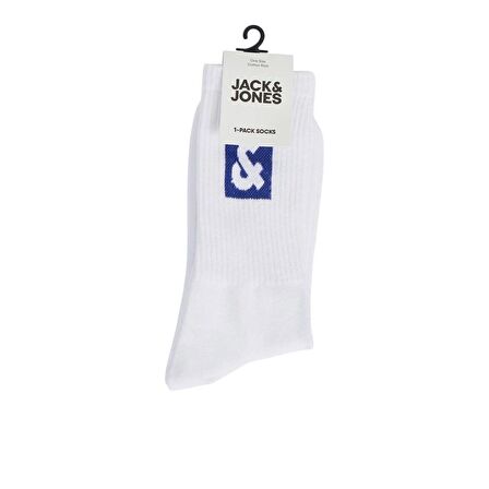 JACK&JONES JACDAN LOGO TENNIS SOCK MAVİ 