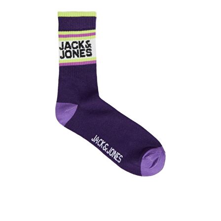 JACK&JONES JACATHLETIC LOGO TENNIS SOCK MAVİ