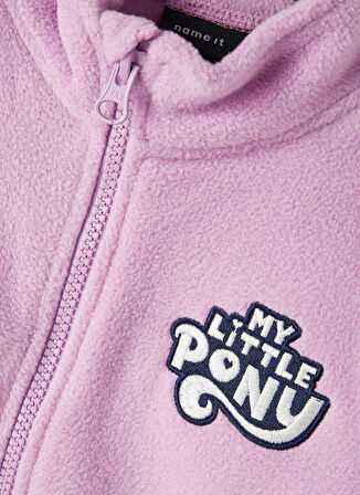 Name İt Pembe Kadın Mont NMFJALANA MLP FLEECE CPLG