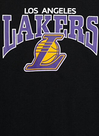 Name İt Erkek Çocuk Siyah Sweatshırt NKMJACIMA NBA SWEAT WH BRU NOOS