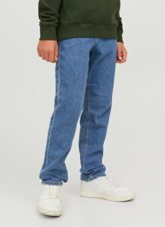 Jack & Jones Normal Bel Mavi Erkek Denim Pantolon JJICLARK JJORIGINAL MF 412 NOOS JNR