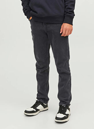 Jack & Jones Normal Bel Siyah Erkek Çocuk Denim Pantolon JJICLARK JJORIGINAL MF 912 NOOS JNR