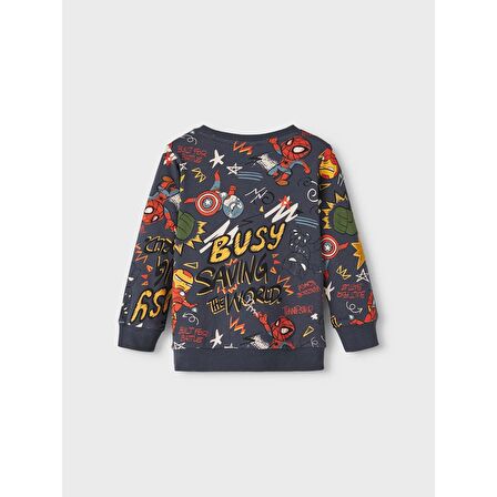 Name It Marvel Antrasit Erkek Çocuk Sweatshirt 13221166
