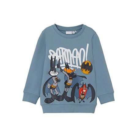 Name It Loney Tunes Duman Yeşili Erkek Çocuk Sweat 13221179