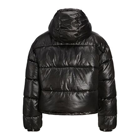 Jack & Jones 12236544 Jxpearl Shine Puffer Jacket Otw Sn Siyah