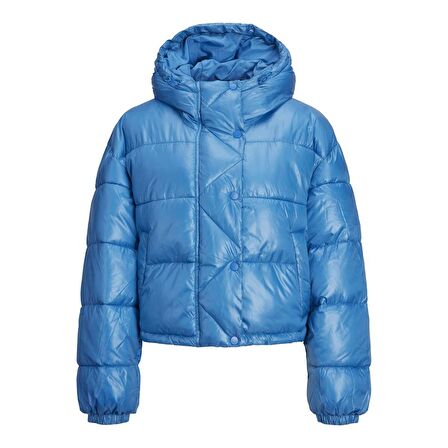 Jack & Jones 12236544 Jxpearl Shine Puffer Jacket Otw Sn Mavi