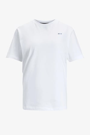 JJXX Jxanna Reg Ss Every Emb Tee Jrs Kadın Beyaz T-Shirt 12236267-White