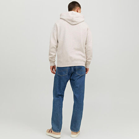 Jack & Jones Cosmo Erkek Bej Sweatshirt (12233979-WM)
