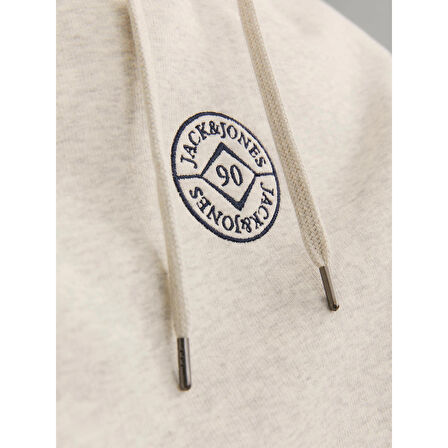 Jack & Jones Cosmo Erkek Bej Sweatshirt (12233979-WM)