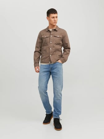 Jack Jones Mıke Tapered Fit Erkek Jean Pantolon 12237309