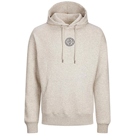 Jack & Jones Cosmo Erkek Bej Sweatshirt (12233979-WM)
