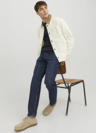 Jack & Jones Yüksek Bel Rahat Erkek Denim Pantolon 12237276_JJICHRIS JJORIGINAL AM 383