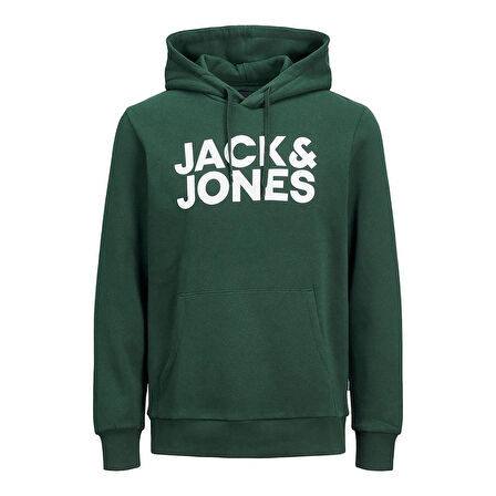 Jack & Jones Erkek Kapşonlu Sweatshirt 12152840