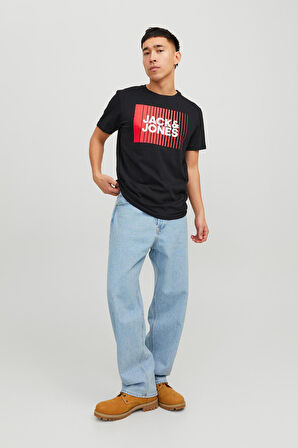 Jack & Jones Siyah Erkek T-Shirt