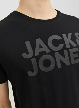 Jack & Jones Siyah Erkek T-Shirt