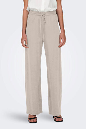 Only Kadın Onljany İp Detaylı Pantolon 15294429 Taş