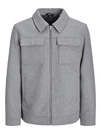 JJEMORRISON WOOL JACKET SN Dark Grey