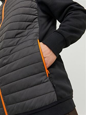 JJEMULTI BODYWARMER COLLAR NOOS Asphalt