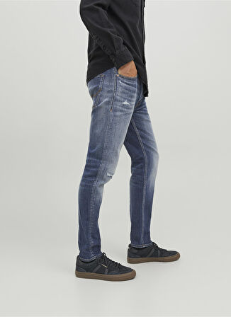 Jack & Jones Yüksek Bel Tapered Fit Erkek Denim Pantolon 12243678_JJIERIK JJORIGINAL GE 410