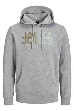 JACK&JONES JCOSHADY SWEAT HOOD FST GRIMELANJ